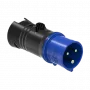„thb bury“ PowerFlash adapteris CEE 32A 1p — vienfazis 32A CEE maitinimo adapteris