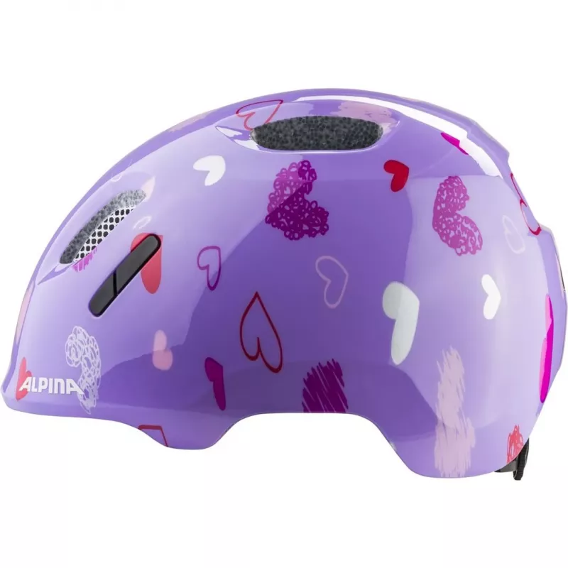 Bicycle Helmet ALPINA XIMO 2 PURPLE HEARTS GLOSS 49-54