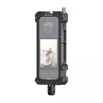 Apsauginis metalinis narvelis Puluz PU941B su trikojo adapteriu, skirtas Insta360 X4