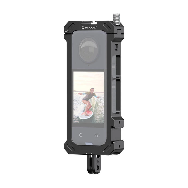 Apsauginis metalinis narvelis Puluz PU941B su trikojo adapteriu, skirtas Insta360 X4