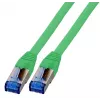 “EFB-Elektronik” RJ45 komutacinis kabelis Cat.6A S/FTP TPECat.7 neapdorotas laidas superflex žalias 0,25 m Gamintojas: EFB Elektronik (K5525FGN.0,25)