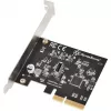 Išplėtimo plokštė SidabrinėSTONE SST-ECU07 USB 3.0 PCIe — PCI Express USB 3.0 adapteris