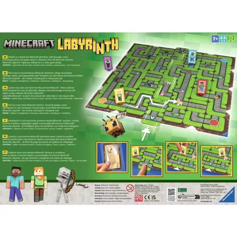 Minecraft Labyrinth, stalo žaidimas