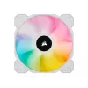 Corsair iCUE SP120 RGB ELITE Performance 120mm Balta PWM ARGB korpuso ventiliatoriaus trigubas rinkinys