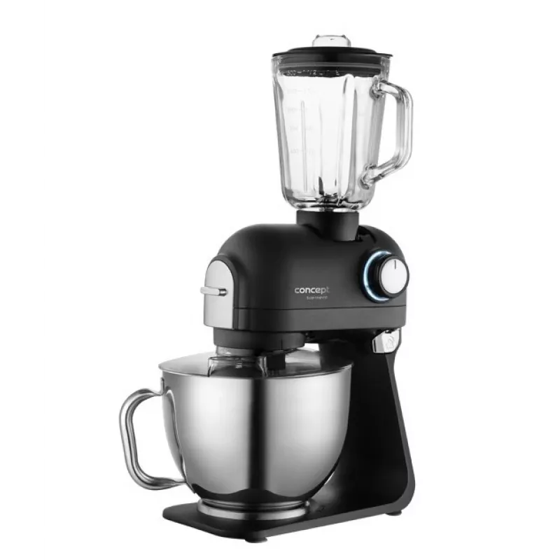 Stovimas maišytuvas Concept RM8000 - 1200 W virtuvės mašina, juoda