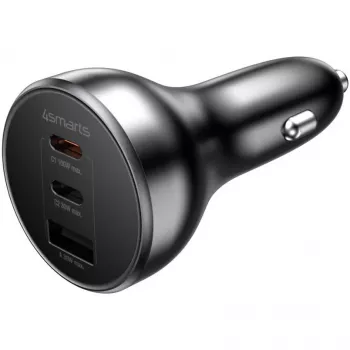 4smarts automobilinis įkroviklis VoltRoad Ultimate 160W juodas (541224)