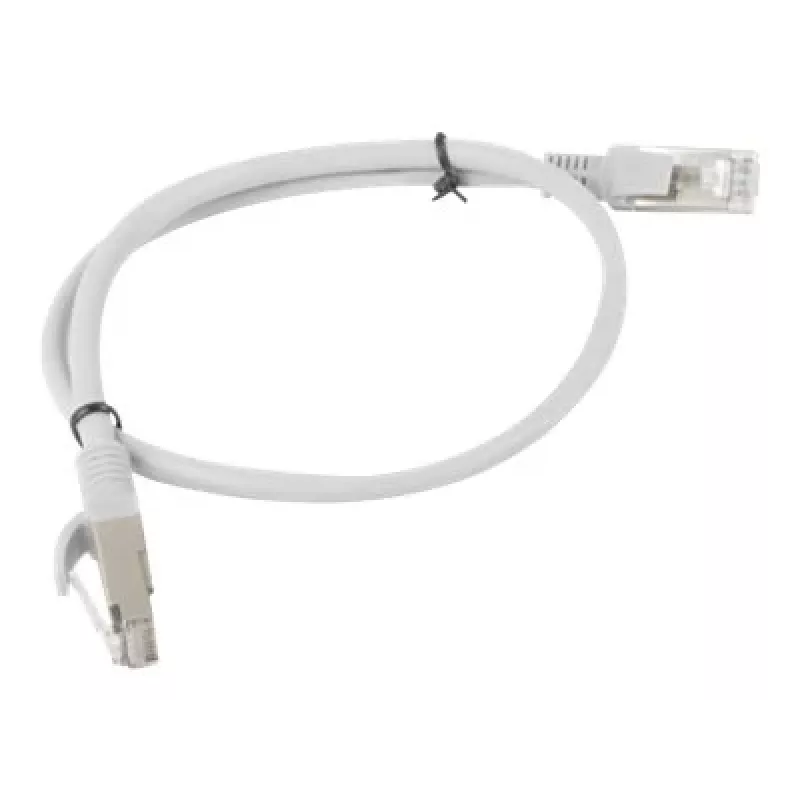 Lanberg PCU5-10CC-0050-S tinklo kabelis 0,5 m Cat5e U/UTP (UTP) pilkas (PCU5-10CC-0050-S)