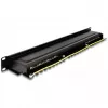DeLOCK 66876 pataisų skydas 1U Cat6a juodas metalinis