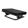 Kojų atrama MACLEAN MC-460 ergonominė minkšta metalinė kojų atrama, neslystanti bazė, pasvirimas -20–20°, maks. apkrova 20 kg, juoda