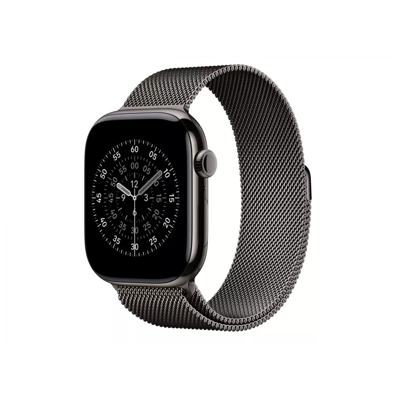 „Apple MGJ64ZM/A“ išmaniosios nešiojamosios įrangos dirželis, skalūno spalvos nerūdijantis plienas, 46 mm