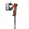 Slidinėjimo lazdos Leki 3D AIRFOIL juoda/raudona 120 cm