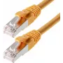 Helos CAT6 S/FTP (PIMF) tinklo kabelis 1m Geltonas