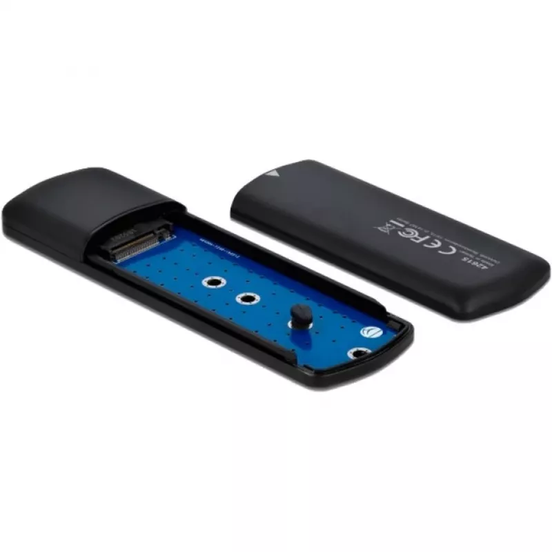 SSD dėklas DeLOCK 42615 juodas M.2
