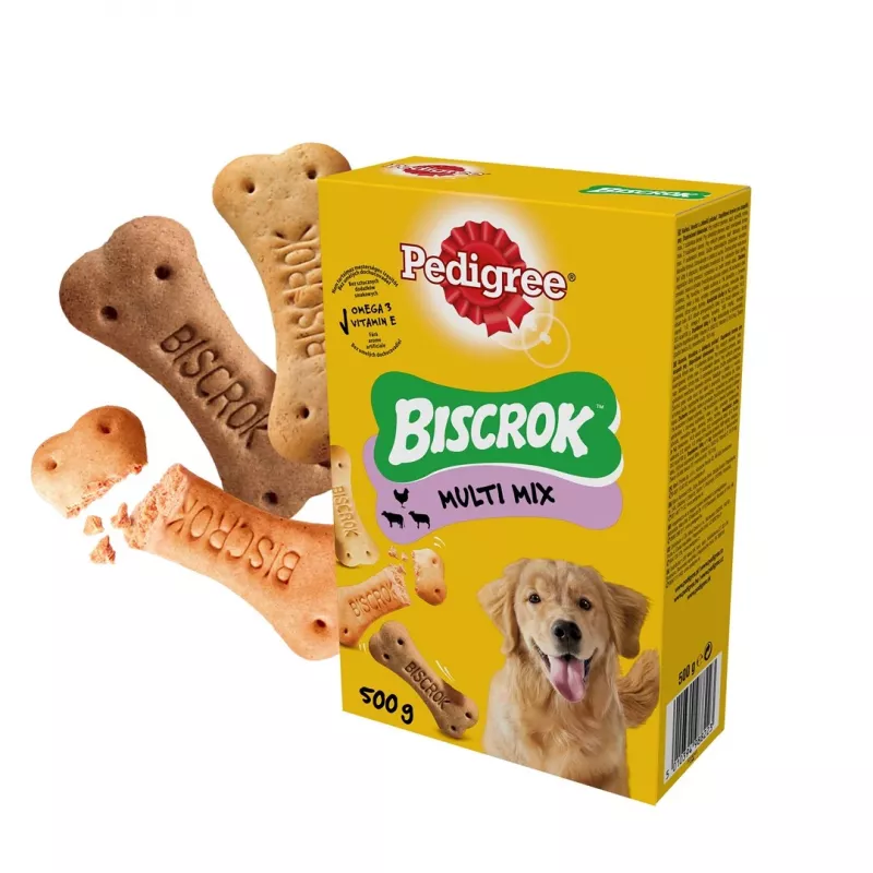 Pedigree Biscrock Originali 500 g suaugusiųjų vištiena