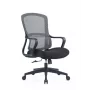 Up Up Darwin ergonominė biuro kėdė juoda, juodas audinys + pilkas tinklelis