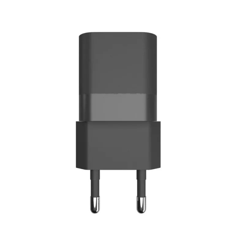 Kompaktiškas kelioninis USB-C įkroviklis FIXED FIXC25M-C-BK, fiksuotas laidas, 25W