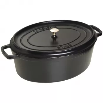 Staub 40509-509-0 kepimo indas 12 L Ketaus Juoda