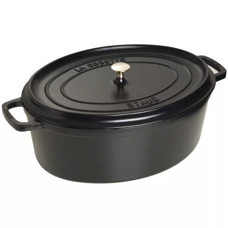 Staub 40509-509-0 kepimo indas 12 L Ketaus Juoda