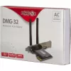 Inter-Tech DMG-32 - Integruotas - Belaidis - PCI Express - Wi-Fi - 650 Mbit/s - Juoda - Sidabrinė (88888148)