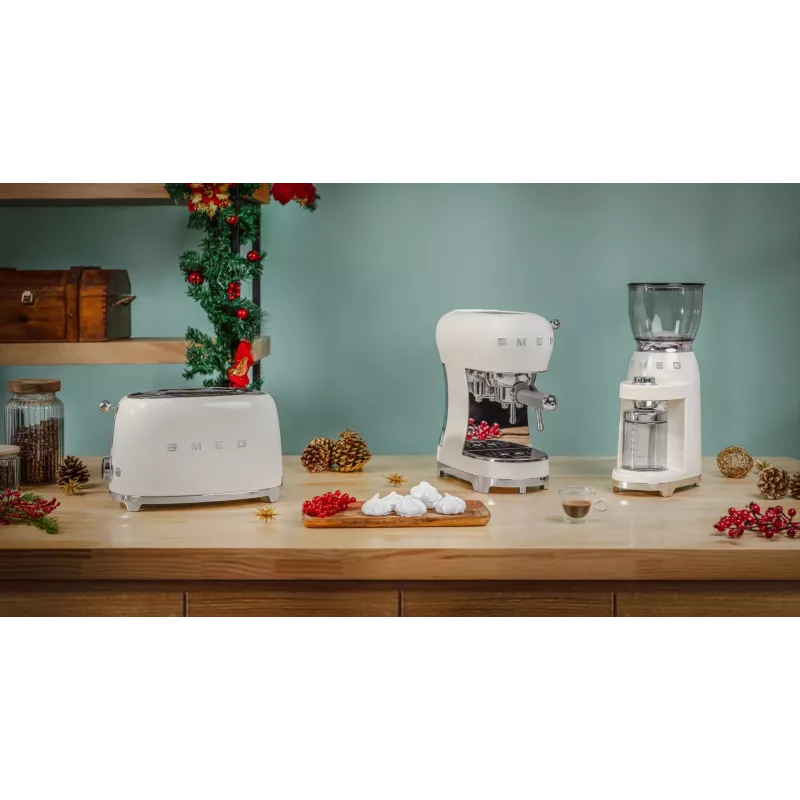SMEG kavos aparatas kreminis