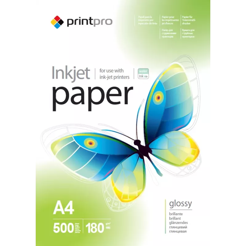 Fotopopierius ColorWay PrintPro PGE180500A4 180 g/m², 500 lapų, A4