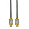 HDMI laidas IBOX HD08 2 m, HDMI A tipo kištukas–kištukas, HDMI 2.1, sidabrinis
