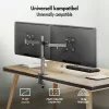 Dvigubas monitoriaus laikiklis 17-32 col., 10 kg vienai rankai