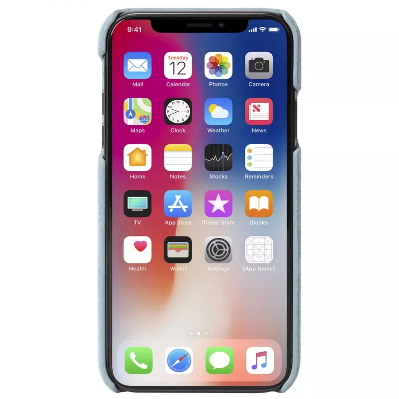 Dėklas Krusell Broby iPhone XS Max 16,5 cm (6,5 col.) mėlynas
