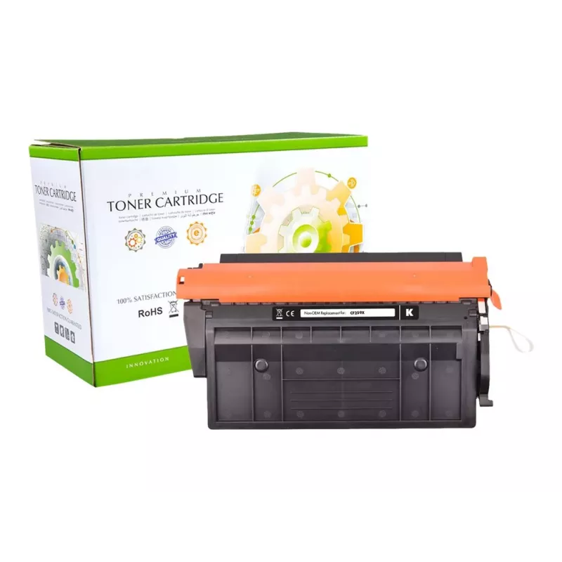 STATIC Tonerio kasetė, suderinama su HP CF259X, juoda, suderinama, 10 000 puslapių