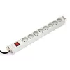DIGITUS Professional a-19-STRIP-2-IMP - maitinimo skirstytuvas (montuojamas stove) - kintamoji srovė 250 V - įvesties maitinimo šaltinis - išvestis