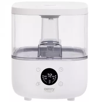 Camry | CR 7973w | Drėkintuvas | 23 W | Vandens talpa 5 L | Tinka patalpoms iki 35 m² | Ultragarsinis | Drėkinimo galia 100-260 ml/val. | Baltas