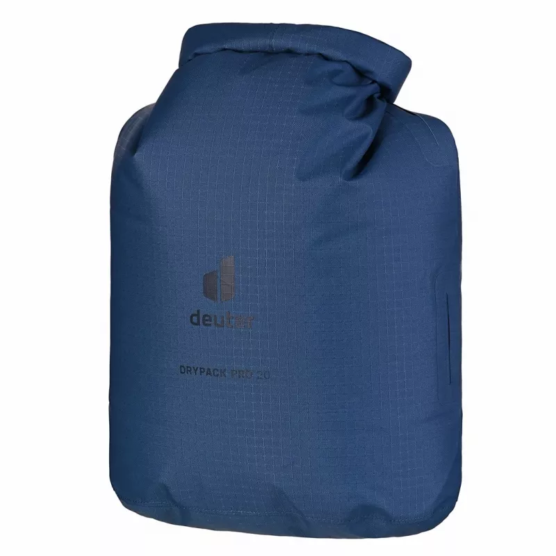 Vandeniui atsparus maišas DEUTER Drypack Pro 20 — 20 L talpa, užsukamas viršus, suvirintos siūlės