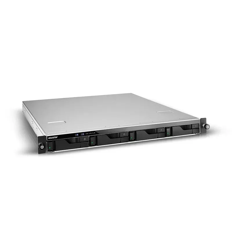 Asustor Lockerstor 4RD NAS Rack (1U) Intel Atom® C3538 8 GB DDR4 pilka