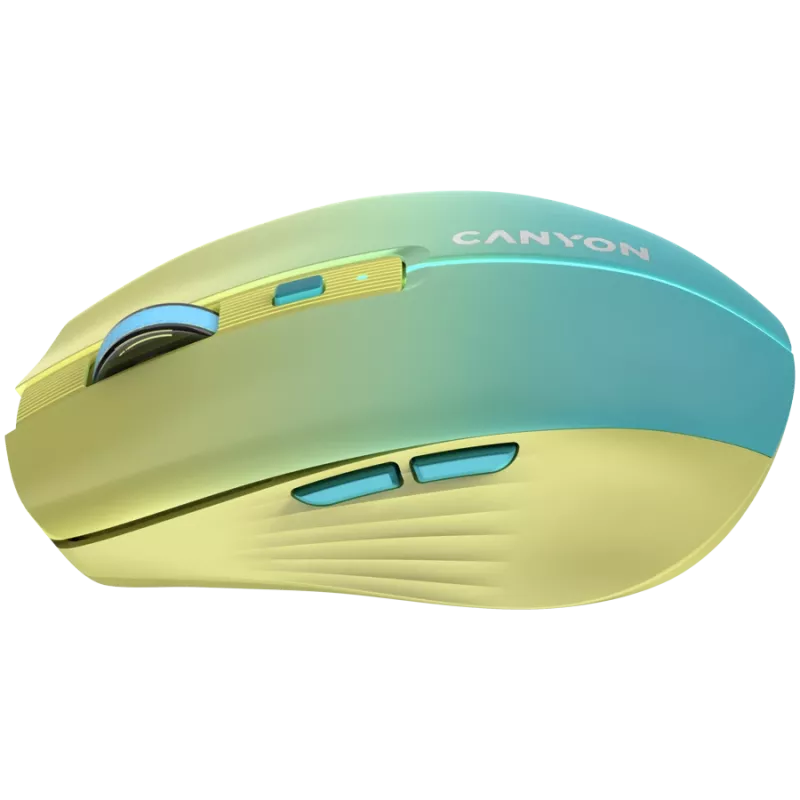 CANYON pelė MW-44 belaidė įkraunama geltona mėlyna