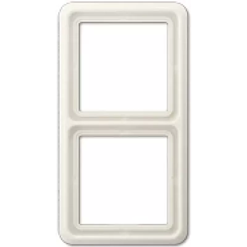 DIN bėgio uždengimo plokštelė JUNG CD 582 W Ivory, Duroplast, 18 mm x 152 mm