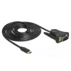 Lygiagretusis kabelis DeLOCK 62964 Juodas 1,8 m