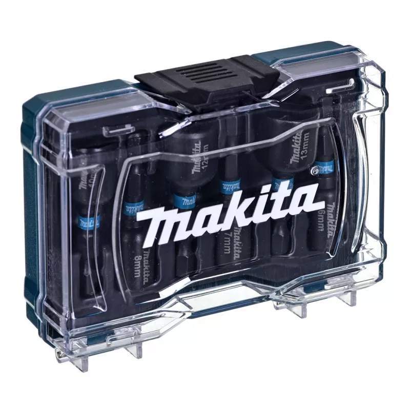 Bitų laikiklių rinkinys Makita 00 — magnetinis bitų laikiklių rinkinys kompaktiškas priedas
