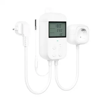 Skaitmeninis termostatas Meross MTS960HK Baltas LCD Kintamoji srovė 16A