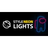 Dekoratyvinė neoninio stiliaus LED šviesa MANTA SNL27BLT Style Neon Lights ASTRONAUT, jungiama prie elektros tinklo, stalinė arba prie sienos tvirtinama LED akcentinė šviesa