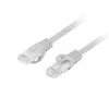 LANBERG tinklo kabelis Cat6 U/UTP RJ-45 į RJ-45 0,5 m pilkas PCU6-10CU-0050-S