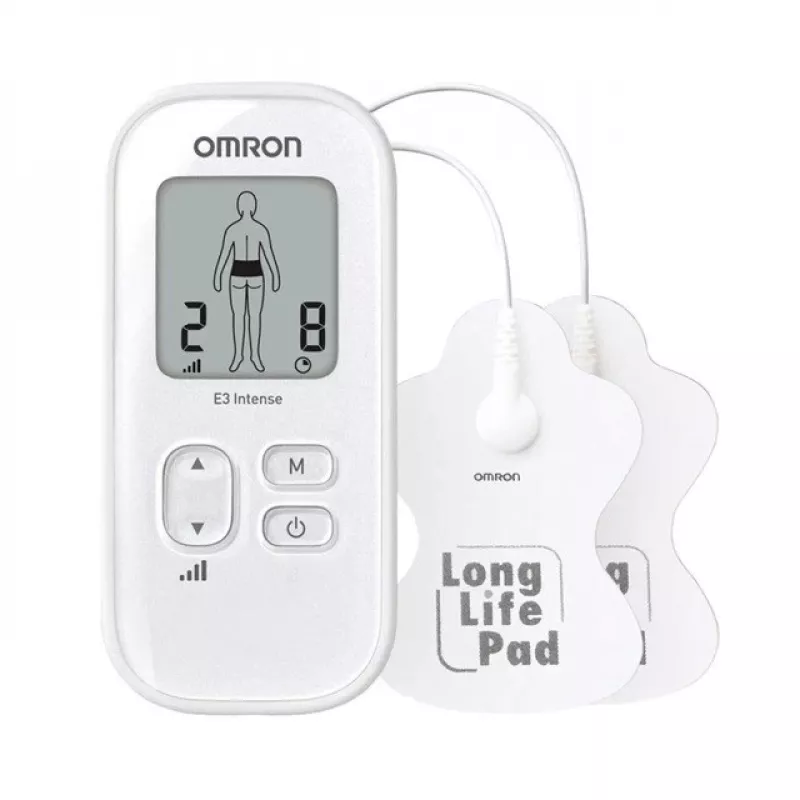 Omron E3 Intense HV-F021-E4W TENS skausmo terapijos prietaisas