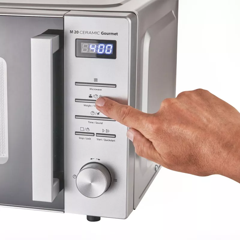 Mikrobangų krosnelė Caso Ceramic Gourmet M 20 — 700 W, 20 l, keraminė vidinė danga
