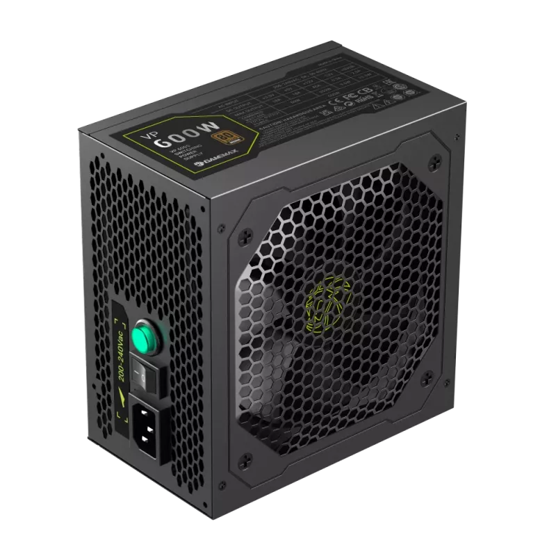 Gamemax maitinimo blokas, 80 PLUS, standartinis | VP 600S | 600 W