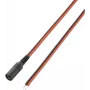 VOLTCRAFT žemos įtampos jungiamasis kabelis, žemos įtampos lizdas - Kabelis, atviras galas 5,5 mm 2,5 mm 5,5 mm 2,5 mm 2 m 1 vnt. (93025c181)