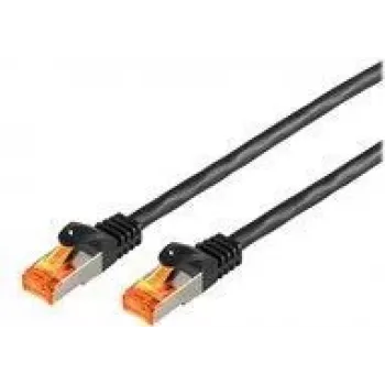Tinklo kabelis S/CONN 08-26085 juodas 15 m Cat6a S/FTP