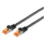 Tinklo kabelis S/CONN 08-26085 juodas 15 m Cat6a S/FTP