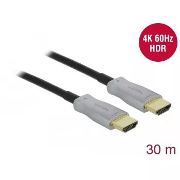 Aktyvus optinis kabelis HDMI DeLOCK 85049 4K 60 Hz 30 m