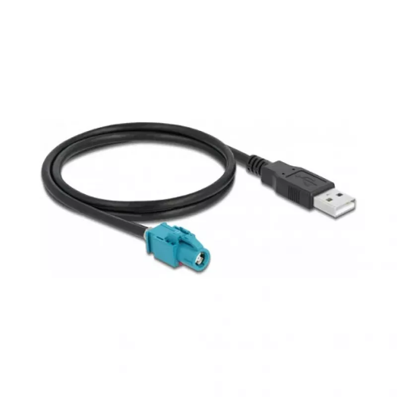 HSD Z laidas, lizdas į USB 2.0 Type-A kištuką, 1 m, DeLOCK