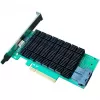 HighPoint Rocket 710L 8 prievadų į PCIe 3.0 x8 12Gb/s SAS DAS - Serial Attached SCSI (SAS) - SAS1