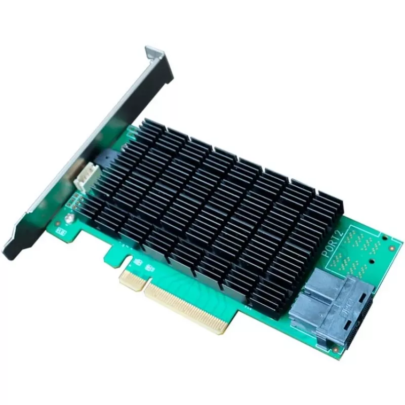 HighPoint Rocket 710L 8 prievadų į PCIe 3.0 x8 12Gb/s SAS DAS - Serial Attached SCSI (SAS) - SAS1